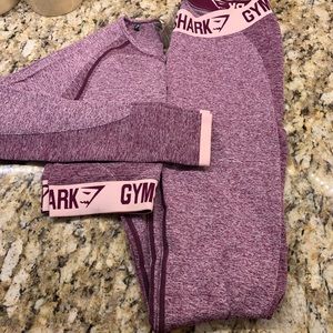 Gymshark FLEX set SMALL crop/MEDIUM legging